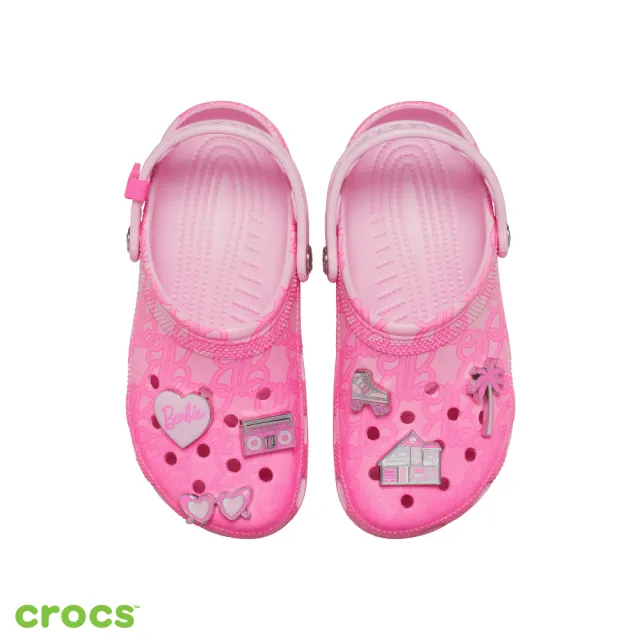 【Crocs官方直營】中性鞋 Barbie芭比聯名系列 經典克駱格 洞洞鞋(211405-90H)
