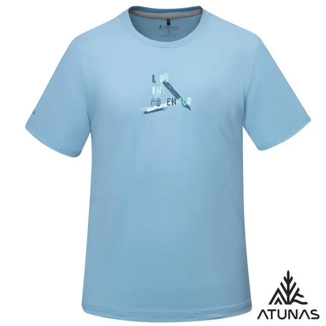 【ATUNAS 歐都納】女男款排汗透氣短袖T恤(多色任選/戶外休閒/日常穿搭)