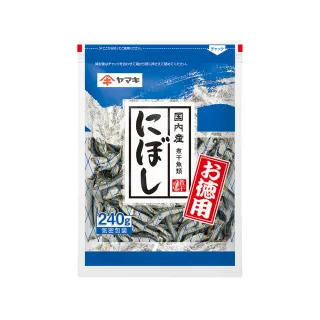 【YAMAKI】雅媽吉煮干240g 小魚乾(日本產 小魚干 夾鏈袋 高湯 沙丁魚)