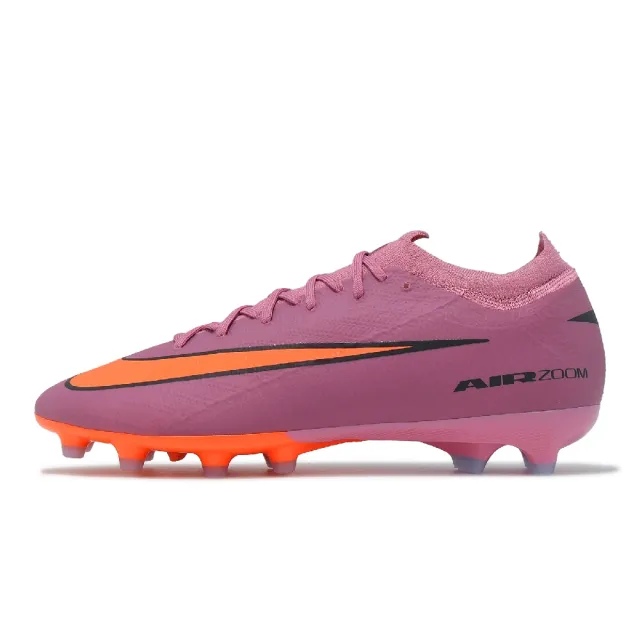 【NIKE 耐吉】足球釘鞋 ZM Vapor 16 Pro AG-PRO 男鞋 粉 橘 氣墊 人造草坪(FQ8684-600)