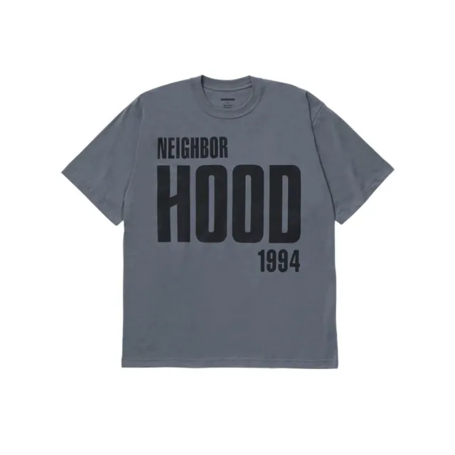 【NEIGHBORHOOD】Neighborhood Nh . Tee Ss-11 白/灰/黑 大Logo 短Tee 251PCNH-ST11