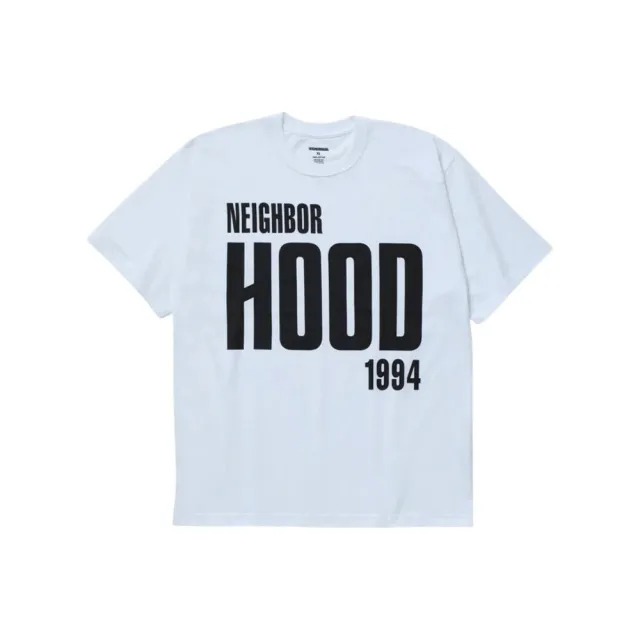 【NEIGHBORHOOD】Neighborhood Nh . Tee Ss-11 白/灰/黑 大Logo 短Tee 251PCNH-ST11