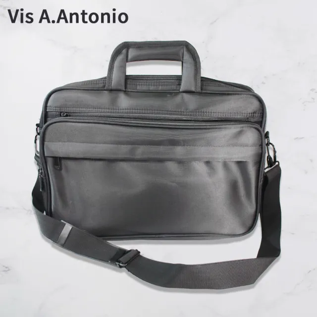 【Vis A.Antonio 安東尼奧】多功能尼龍電腦公事包 121