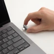 【ADAM 亞果元素】iKlips S USB-C 超微型指紋加密SSD 256GB(支援高達20組指紋)