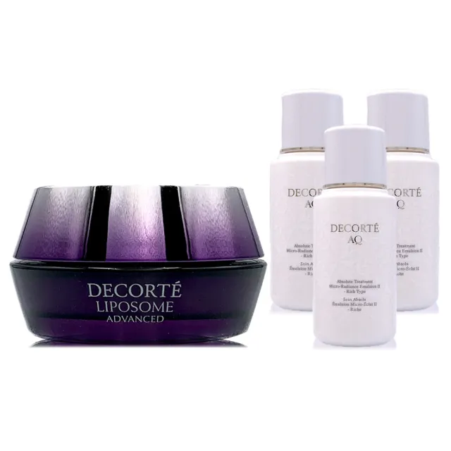 【COSME DECORTE 黛珂】超微導全能修護霜50ml - 贈AQ煥妍潤膚露/柔膚乳150ml容量組(專櫃公司貨)