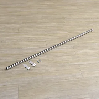 【AAA】MIT波浪架專用吊衣桿 120cm - 不含層架(掛衣桿 吊衣桿 電鍍衣桿 衣櫥衣桿 波浪架衣桿 層架配件)