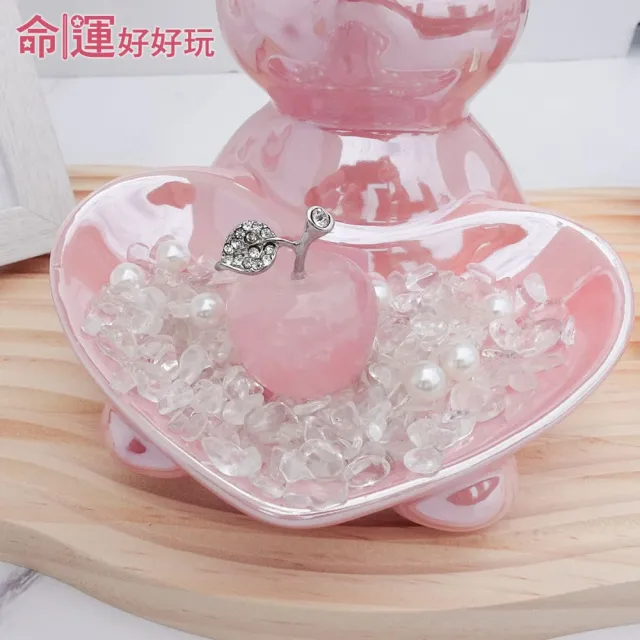 【命運好好玩】艾菲爾-熊愛你粉晶蜜果鎮