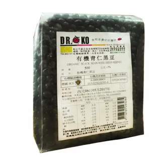 【DR.OKO 德逸】有機青仁黑豆(500gx1入)