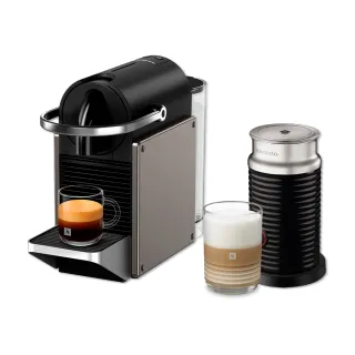 【Nespresso】膠囊咖啡機 Pixie 奶泡機組合_多色任選 咖啡機 義式咖啡機 送禮(瑞士頂級咖啡品牌)