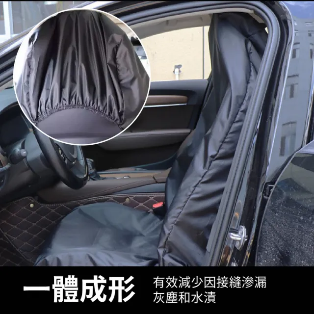 【kurumapop】汽車座椅防汙罩(牛津布椅套 方向盤防汙套 後車廂墊 車用椅套 貨車椅套)