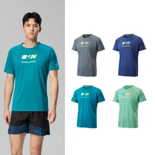 【MIZUNO 美津濃】吸汗速乾 路跑短袖T恤 J2TAC503XX（任選一件）(T恤)