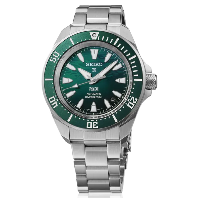 【SEIKO 精工】PROSPEX 200米潛水機械錶-41.7mm 雙11 送禮(4R35-06K0G/SRPL53K1)