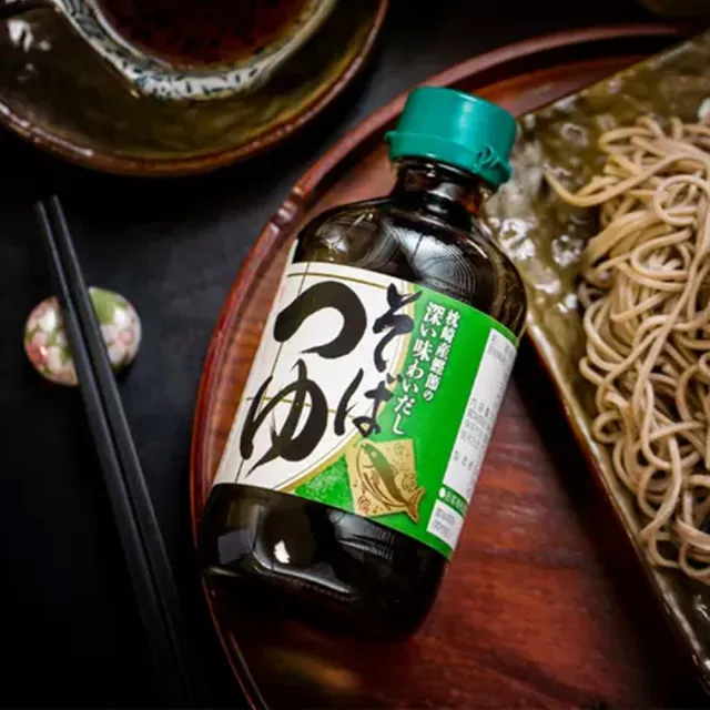 【日本丸天醬油】5罐日式蕎麥麵沾醬日本原裝進口涼麵醬汁鰹魚露柴魚醬油冷麵醬汁(清甜不死鹹家庭料理必備)
