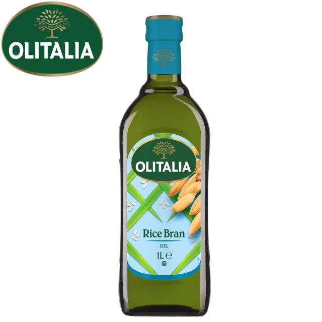 【Olitalia 奧利塔】玄米油x3瓶+葵花油x3瓶(1000mlx6瓶-禮盒組)
