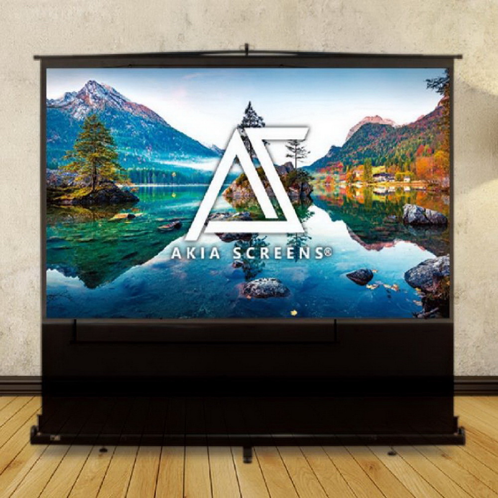 Akia Screens AK-F100H 簡易伸縮式支撐桿廣視角設計,便於兩旁觀賞投影布幕布幕材質:MaxWhite白塑布Akia Screens 100吋 16:9 可攜式彈簧地拉幕 AK-F100H - 90吋-100吋布幕, 簡易伸縮式支撐桿 廣視角設計,便於兩旁觀賞投影布幕 布幕材質:MaxWhite白塑布, 找Akia Screens 100吋 16:9 可攜式彈簧地拉幕 AK-F100H推薦就來
