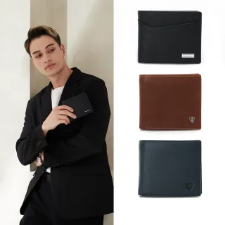 【金安德森】質感穿搭 男士真皮短夾(多款任選)
