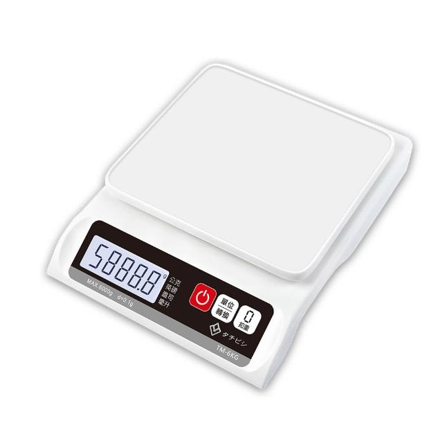 【立菱尹】6KG專業級精密料理秤(可秤小數點/0.1g/微量秤/烘焙/電子秤)