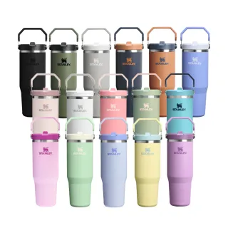 【Stanley】官方直營 經典系列 IceFlow 手提吸管杯2.0 0.88L(全色系)