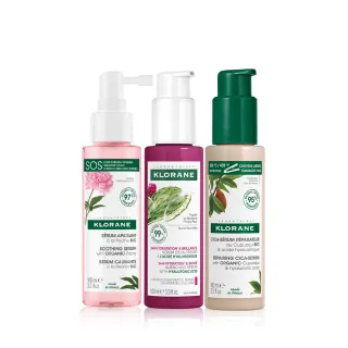 【KLORANE 蔻蘿蘭官方直營】頭皮精華液100ml(舒敏/髮芯修護/保濕)