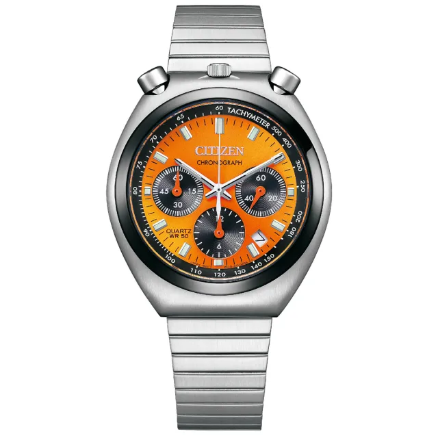 【CITIZEN 星辰】Chronograph Tsuno Chrono 限定款三眼計時男錶/38mm 雙11 (AN3660-81X)