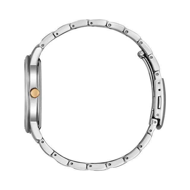【CITIZEN 星辰】PAIR 時尚大三針光動能石英錶 男錶/40mm 雙11 (BM6977-70E)