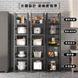 【ONE HOUSE】阿姆斯 全碳鋼耐重工業風五層收納架_39x46x170CM(書架 鞋架 收納櫃 層架 電器架 廚房收納)