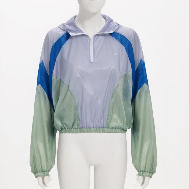【YUANDONGLI 元動力】輕量亮彩開襟外罩(淺紫;S-XL;4251234904)