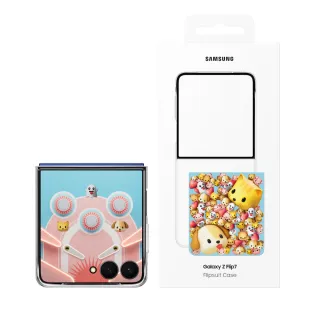 【Samsung 三星】原廠公司貨 Z Flip7 主題式感應保護殼 - 附感應卡 ZF766(盒裝)