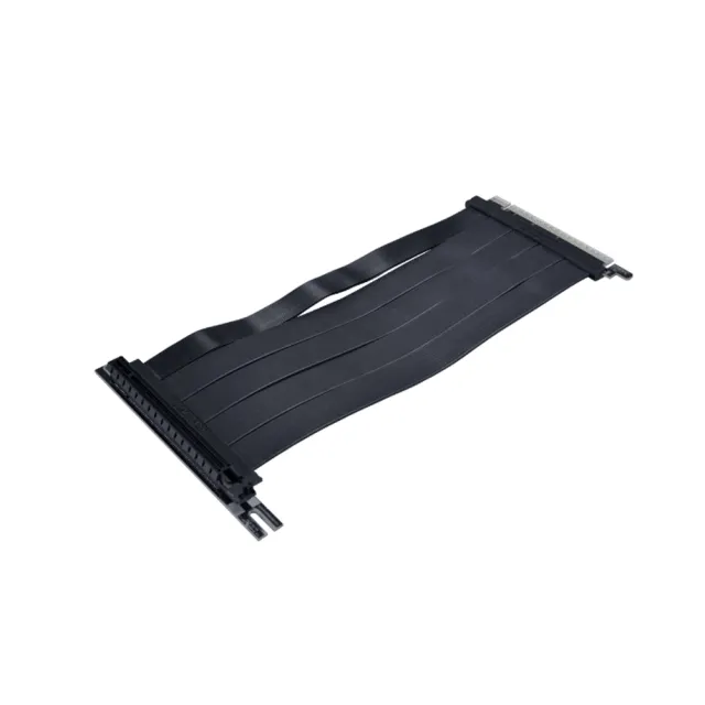 【LIAN LI 聯力】顯卡排線PW-PCI-520X/黑/200MM/PCIE5.0X16