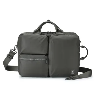 【PORTER INTERNATIONAL】高效有序NOMAD雙層三用公事包(灰)