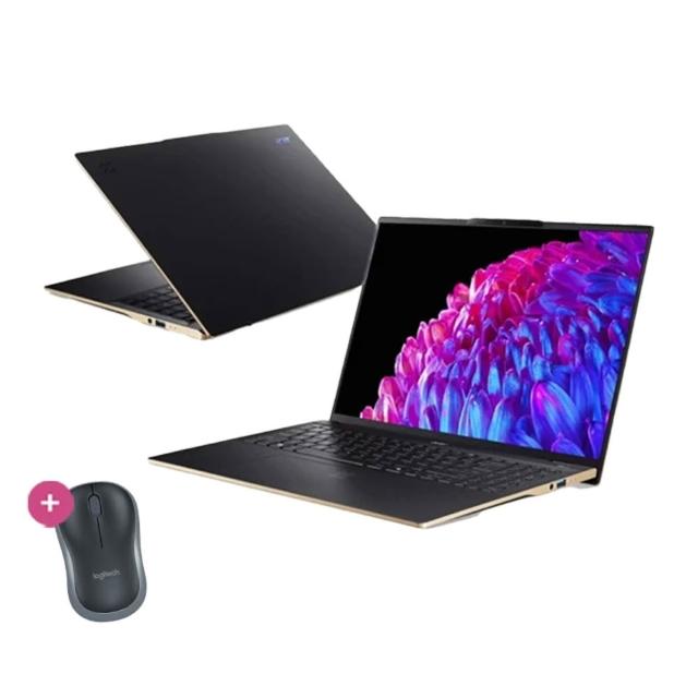【Acer 宏碁】無線滑鼠組★16吋 Ultra 7 OLED輕薄AI筆電(Swift/SF16-51-75BA/Ultra 7-258V/32G/1TB/W11)