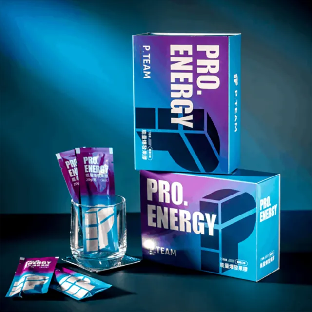 【P.TEAM】PRO. ENERGY 能量爆發果膠 香甜葡萄 15包x3盒