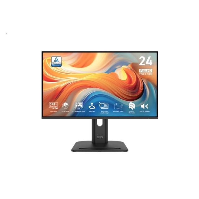 【MSI 微星】PRO MP245PG E14 24型 144Hz 平面螢幕(EyesErgo護眼/內建喇叭)