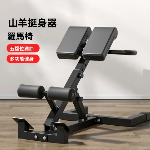【諾必行】羅馬椅多功能腰背部腹肌訓練器(羅馬椅/健腹機/腰腹訓練器)