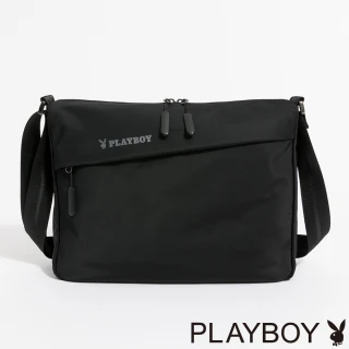 【PLAYBOY】斜背包  Armor系列(黑色)