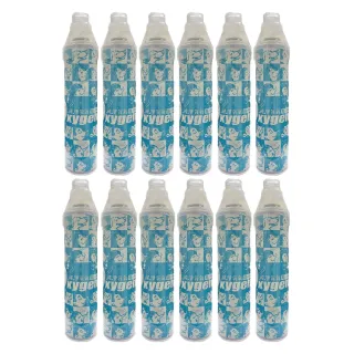 【銀貝貝】氧氣隨身瓶9000cc 12瓶組
