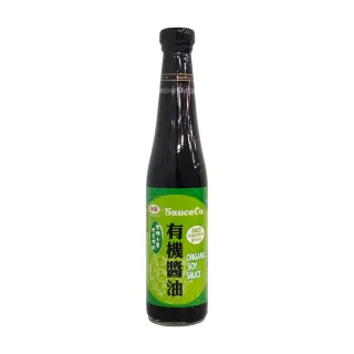 【味榮】有機豆麥醬油420ml