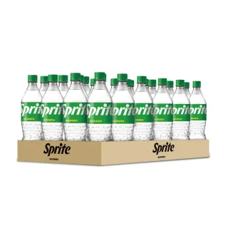 【Sprite 雪碧】寶特瓶600ml x24入/箱(TQF微笑標章)
