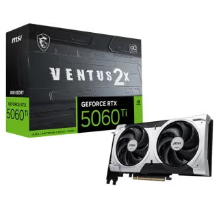 【MSI 微星】顯卡+電源組合★GeForce RTX 5060 Ti 8G VENTUS 2X OC PLUS 顯示卡+MAG A650GL 80PLUS 650W金