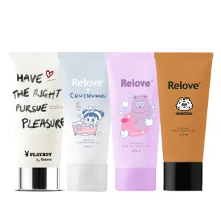 【Relove官方直營】聯名版胺基酸私密潔淨凝露120mlx3入組(啾啾妹/胺基酸/PLAY BOY 私密處清潔 涼感潔淨)