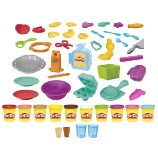 【Hasbro 孩之寶】培樂多Play-Doh 趣味廚房冰箱主題遊戲組