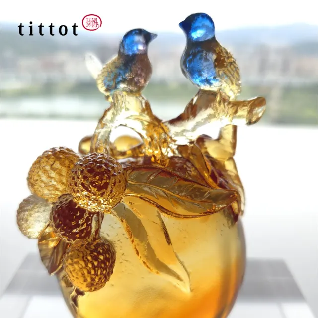 【tittot 琉園】圓滿高陞_團購5入組_採購(送禮/琉璃/禮物/玻璃/水晶/擺飾/禮贈/企業/送禮/圓/滿/高/陞)