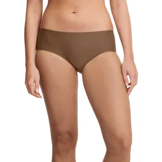 【Chantelle 仙黛爾】Soft Stretch.涼感透氣四角無痕女內褲 可可棕.26440_02E(超強彈力包覆)