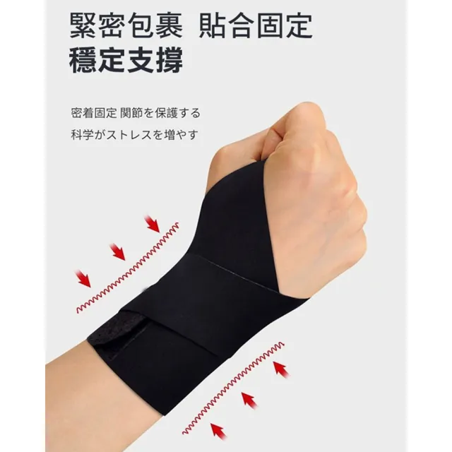 【TRUSTO】日系可調節透氣薄款護腕 一只(健身羽球男女適用)