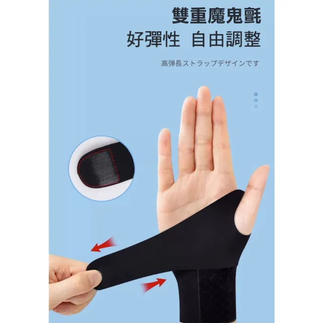 【TRUSTO】日系可調節透氣薄款護腕 一只(健身羽球男女適用)