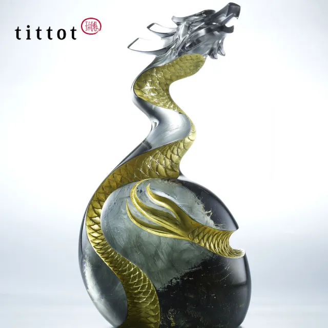 【tittot 琉園】大顯身手_升官_高昇(琉璃/禮物/玻璃/水晶/藝術品/擺飾/禮贈/企業/送禮/大/顯/身/手)