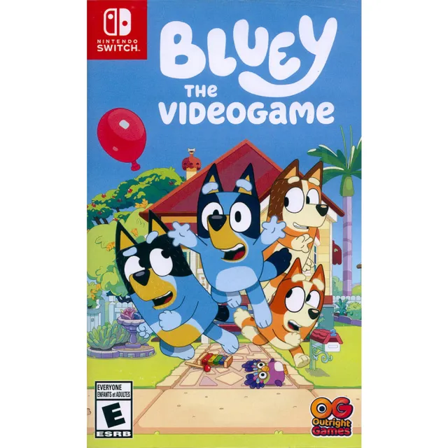 【Nintendo 任天堂】NS Switch 妙妙犬布麗:電玩版 Bluey: The Videogame(中英日文美版)
