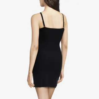 【Chantelle 仙黛爾】Soft Stretch.涼感無痕透氣打底襯裙 XS-XXL 黑色.10610_011(超強彈力.超包覆)