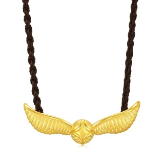 【點睛品】網路獨家款 金探子 黃金項鍊(哈利波特)