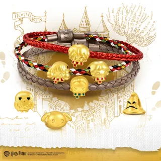【點睛品】網路獨家款 哈利波特 角色人物 黃金串珠(任選)